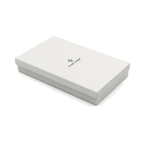 Boîte cadeau de parfum personnalisée en carton de luxe avec couvercle et base, boîte de parfum en carton blanc écologique