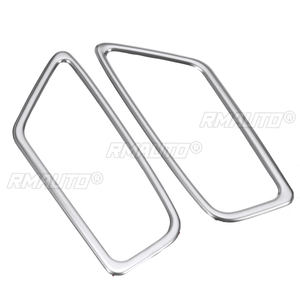 2X Cubierta Decorativa para Rejilla de Ventilación del Salpicadero del Coche, Adhesivo de Acero Inoxidable para Geely Atlas Boyue Emgrand NL-3 Proton X70 2017 2018 2019 - Product Image 3