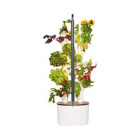 Kit d'hydroponie Gardyn Studio, jardin vertical intelligent d'intérieur, planteur avec éclairage LED, 16 herbes et légumes d'intérieur non OGM pour la maison