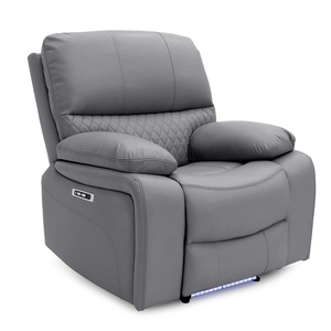 Geeksofa đồ nội thất da hiện đại điện điện chuyển động ngồi có thể ngả <span class=keywords><strong>sofa</strong></span> <span class=keywords><strong>Set</strong></span> với giao diện điều khiển & gấp xuống bảng cho phòng khách - Product Image 5