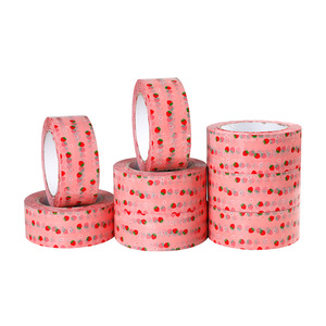 Chuangteng Strawberry <b>Tape</b> 45mm X 100y Pink Cartoon <b>Decorative</b> Packaging Sealing <b>Tape</b> For Diy Stationery - Product Image 3
