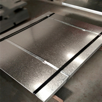 Tôle d'acier galvanisé 4x8 pieds, taille standard, plaque d'acier galvanisé, revêtement en zinc Z100 Z180 Z275 en option