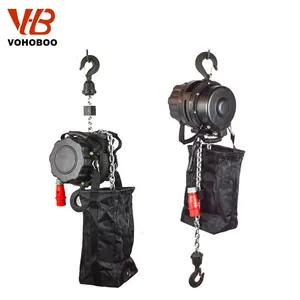 Factory Supplier Concert Entertainment 0.5 Ton Lifting Crane Equipment Electric Chain Hoist Stage and Stage Chain Hoists