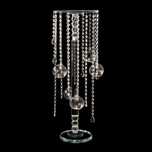Fatto a mano r fiore di cristallo Stand nuovo tavolo di nozze centro pezzo e natale <span class=keywords><strong>candelabro</strong></span> inciso MH-TZ0202 decorativo - Product Image 1