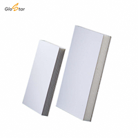 Panneau de toiture sandwich en mousse PU PIR GLOSTAR CE 50 mm 75 mm 100 mm pour maison préfabriquée et isolation thermique des murs de chambre froide