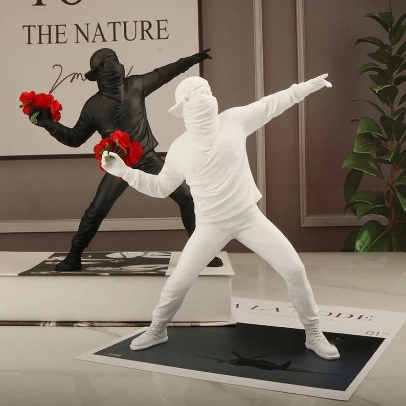 Banksy Kevin FrancisCeramics  猿 陶器 彫刻 置物 Banksy Kevin FrancisCeramics 猿 陶器 彫刻 置物 Banksy Kevin