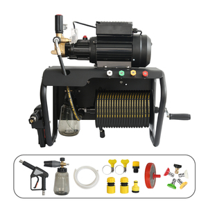 Hidrolavadora Eléctrica <span class=keywords><strong>de</strong></span> 220v <span class=keywords><strong>de</strong></span> SPS Manufacturer, 150 bar, Montada en Pared, <span class=keywords><strong>de</strong></span> Alta <span class=keywords><strong>Presión</strong></span> para Lavado <span class=keywords><strong>de</strong></span> Autos - Product Image 1