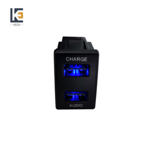 KEDI Car Charger Dual USB 3.1A Fast Charging For Toyota Vehicles Cigarette <b>Lighter</b> Type - Product Image 2