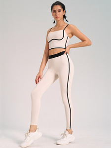 Pilates יוגה ערכות בגדי ספורט בגדי ספורט בגדי ספורט ערכת ספורט 2024 חזייה פעילה ללבוש נשים - Product Image 4