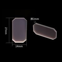 Miroir réflecteur laser WSX original 27*14*2mm, lentille réfléchissante pour galvanomètre, pour tête de soudage laser à fibre portative