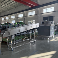 Système combiné de granulateur et d'agglomérateur de plastique, extrudeuse à réduction directe de taille, granulateur de plastique 352
