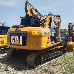Excavadora de cadenas CAT312D2 2022 de 12 toneladas con cucharón de excavación de 0.6m y motor hidráulico Kawasaki, usada - Product Image 1