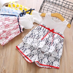 Conjunto de Ropa Infantil de Camiseta y Pantimedias con Logotipo Personalizado de Princesa de Hadas, Ropa para Niños Barata al por Mayor - Product Image 5