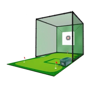 <span class=keywords><strong>Cage</strong></span> <span class=keywords><strong>de</strong></span> <span class=keywords><strong>golf</strong></span> d'entraînement LH sur mesure pour l'intérieur et l'extérieur, avec tapis - Product Image 4