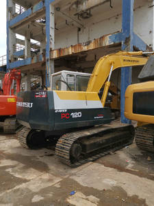 Excavadora de Orugas Usada Komatsu Pc120-5 Modelo <span class=keywords><strong>Antiguo</strong></span> a Precio Económico, <span class=keywords><strong>Mini</strong></span> Excavadora Japonesa de 12 Toneladas de Segunda Mano Pc120 Digger 120-6 en Venta Pc120-5 - Product Image 3