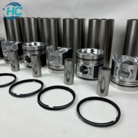 Kit de chemises de cylindre moteur HC 32F17-40100 pour pièces de moteur Caterpillar C6.4 EFI D04FR, compatible avec les excavatrices CAT E320D E323D SK130-8 140-8