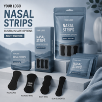 Bandes nasales sportives anti-ronflement, patch nasal respirant personnalisé pour une meilleure respiration pendant le sommeil, OEM