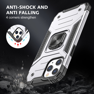 Coque de téléphone portable magnétique en métal rotatif, étui en TPU souple pour <span class=keywords><strong>iPhone</strong></span> <span class=keywords><strong>12</strong></span>, 11, <span class=keywords><strong>12</strong></span> Pro Max - Product Image 2