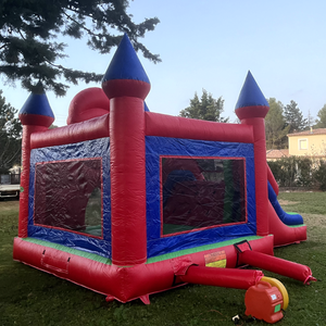 20x13ft enfants gonflable Super Marios sautant château plein d'entrain Combo maison de rebond videur gonflable avec diapositives pour événement de fête - Product Image 6