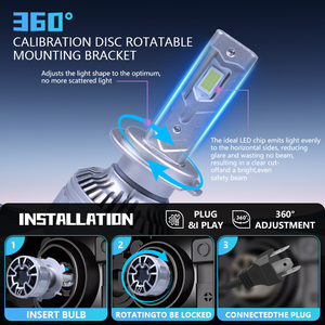 Venta al por mayor personalizado de alta potencia 120W 12000LM 6500K haz Alto y Bajo CSP4575 Mini HB3 HB4 9005 9006 bombillas de faros LED para <span class=keywords><strong>coche</strong></span> - Product Image 5