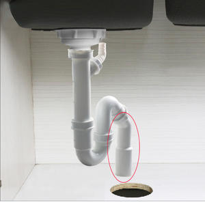 <span class=keywords><strong>Talea</strong></span> P0617 Conexión de Codo de Plástico de 40mm a 50mm, Superficie Pulida Blanca, Fácil Instalación para Drenaje de Edificios - Product Image 5