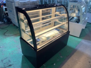 Réfrigérateur de présentation de pâtisserie rond de comptoir pour boulangerie, hôtel, mini table ronde, 2025 - Product Image 4