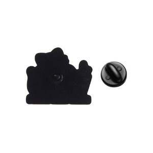 Pin de Esmalte de Gato Blanco Kawaii con Frase Divertida: Vino, Vi, Olvidé Qué Estaba Haciendo - Product Image 5