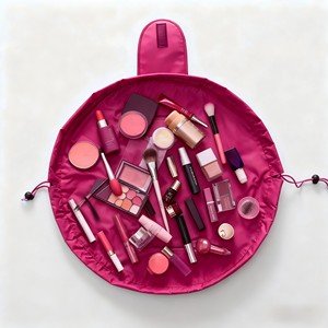 Bán Buôn Biểu Tượng Tùy Chỉnh Polyester Mỹ Phẩm Túi Drawrope Du Lịch Di Động Trường Hợp Lưu Trữ Solid-Color 'Magic' Công Cụ Lưu Trữ Cho Lười Biếng - Product Image 4