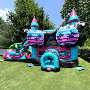 Castillo Inflable Comercial con Tobogán de Agua para Niños, Ideal para Fiestas de Cumpleaños y Parques de Diversiones - Product Image 2