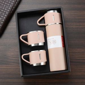 Wholesale 304 Stainless Steel Thermos 500ml Halloween Birthday Present <b>Christmas</b> <b>Gift</b> Vacuum Flask Set Mug Cup Vacuum Flask Set - Product Image 6
