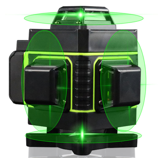 4D 16 Lines Self Leveling 3D Auto Rotary Construction Tool Nivel Laser Level 360 Degree Machine