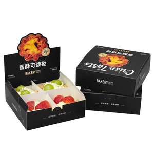 Caja <span class=keywords><strong>de</strong></span> embalaje <span class=keywords><strong>de</strong></span> panadería con logotipo personalizado para <span class=keywords><strong>De</strong></span> Nata Egg Tart Box Sugar Sushi Storage - Product Image 3