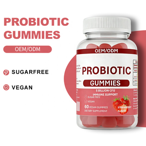 <span class=keywords><strong>5</strong></span> Miliar CFU Probiotik Gummies Rasa Stroberi 60 Vegan Bebas Gula Dukungan Kesehatan Tulang & Imunitas Dewasa 2 Per Porsi |   OEM/ODM - Product Image 5