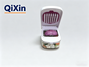 Coupe-légumes <span class=keywords><strong>manuel</strong></span> multifonction 6-en-1 - Mini-outil de cuisine en acier inoxydable pour hacher fruits et légumes, personnalisable OEM - Product Image 5