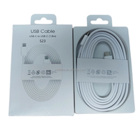 Kabel Pengisian Daya Tipe C 1.8M 3A, Kabel Charger Super Cepat Usb c untuk Samsung S23 S22 S24 ultra F02S