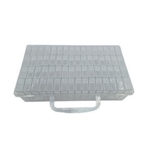 Factory Price Transparent PP Material Plastic Storage Container Plastic Organizer paint Storage Box