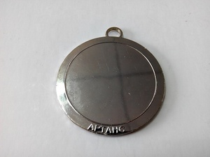 Medaglia in Metallo Argento Lucido con Smalto Morbido, Colomba della Pace con Adesivi - Product Image 6
