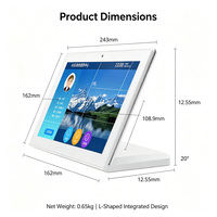 Terminal intelligent OEM ODM de nouvelle génération avec écran tactile de type L de 10,1 pouces RK3588 Android, 4 Go + 64 Go, ports USB, DC et série