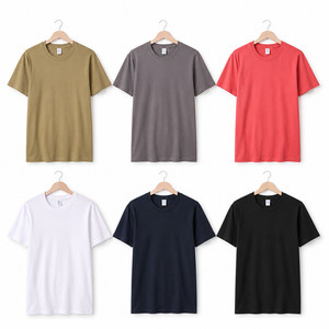Camiseta Personalizada con Logotipo para Hombre y Mujer, Algodón Premium, Suave y Transpirable, Lisa, al por Mayor, Tallas S-6XL, Varios Colores, Caqui, Coral - Product Image 3