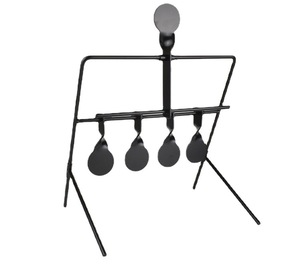 Mục tiêu huấn luyện chiến thuật CS, bắn súng thi đấu, chuông gió kim loại, mục tiêu bắn đạn mềm trang trí - Product Image 2