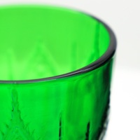 Élégantes coupes à vin rétro en verre coloré, fabriquées à la machine, motif gaufré, écologiques, compatibles lave-vaisselle, capacité 230 ml, pour mariages