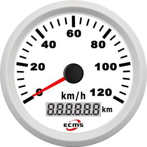 Velocímetro GPS Analógico de 120 km/h y 85 mm para Yates, Barcos, Autocaravanas y Conversiones de Automóviles - Instrumento de Medición de Velocidad - Product Image 1