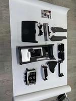 Kit intérieur de tableau de bord, pour Land cruiser prado 2010-2017, accessoires 4x4, mise à niveau 2020