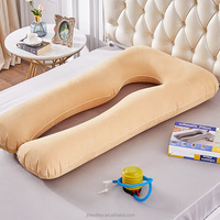 Oreiller de maternité gonflable pour tout le corps avec trou pour le ventre, matelas pneumatique portable pour femmes enceintes, OEM personnalisé, vente en gros