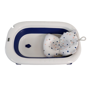 Ensemble <span class=keywords><strong>de</strong></span> baignoire pour bébé avec capteur <span class=keywords><strong>de</strong></span> température pour nouveau-nés, pliable et portable, design en plastique durable - Product Image 2