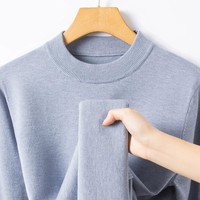 Pull épais pour homme, nouvelle collection automne-hiver, couleur unie, élégant, ample, anti-débordement, confortable et doux