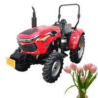 4x4 60PS Subkompakter Traktor mit Frontlader und Heckbagger