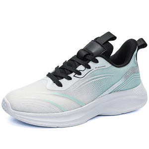 <b>Men</b> Running <b>Shoes</b> Mesh Upper Rubber Outsole EVA Midsole <b>Lightweight</b> Breathable Spring Season Size 15 - Product Image 5