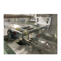 Machine de conditionnement horizontale de plateau de boules de riz gluant Machine à emballer multifonctionnelle de boule de riz de triangle