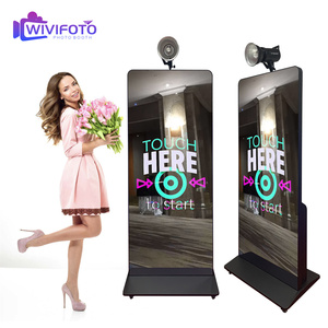 Miroir Photobooth Tactile Hot Sale avec Imprimante, Compatible Appareil <span class=keywords><strong>Photo</strong></span> Reflex, Cadre Métallique et Wi-Fi Intégré - Product Image 6